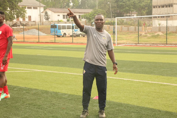 Acting head coach of Accra Hearts of Oak, Edward Nii Odoom