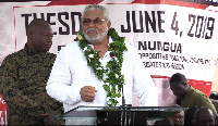 Former President, Jerry John Rawlings