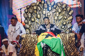 Shatta Wale was crowned king of Ghana Meets Naija 2017