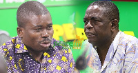 Charles Owusu (left), Kwesi Pratt Jnr (right)