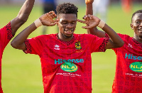 Asante Kotoko striker, Franck Etouga Mbella