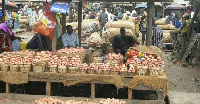 Onion sellers at Adjen Kotoku market