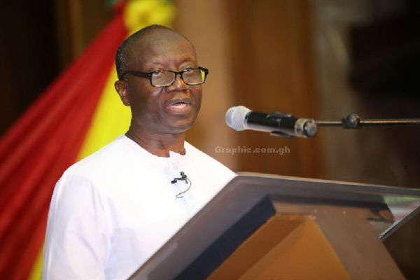 Finance Minister, Ken Ofori-Atta