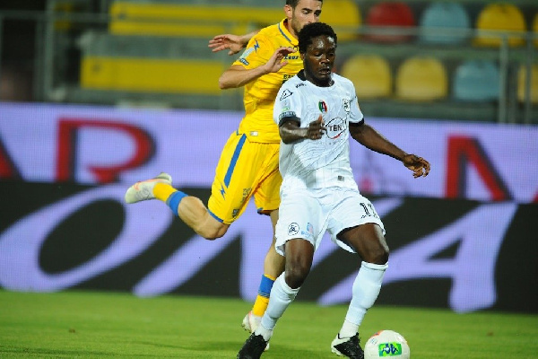 Emmanuel Gyasi in action for his club