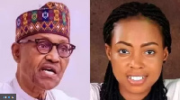 Muhammadu Buhari and Soohemba Agatha Aker