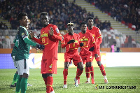 L-R Razak Yussif(19), Solomon Adomako(4), Afriyie Barnieh(18) and Konadu Yiadom