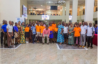 Members of Plan International Ghana