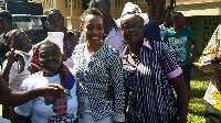 Dr Zenator Agyeman-Rawlings (middle)