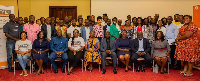 Entrepreneurs, facilitators, partner representatives and staff of Fidelity Bank