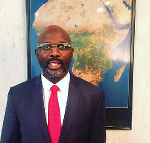 Liberia President George Weah