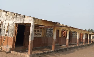 The dilapidated nature of the school building makes it dangerous for both teachers and pupils.