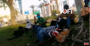 These persons have had to take to the streets as they have no place to sleep or live