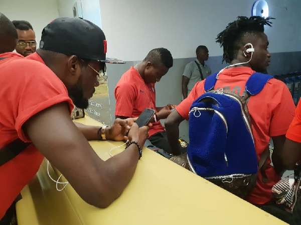 Black Stars player depart Sao Tome and Principe after a lone goal win