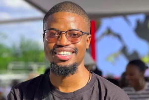 Karabo “Kay” Mahapa wants to encourage his young audience to go out and vote