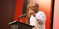 Flagbearer of the NDC, John Dramani Mahama