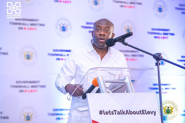 Information Minister, Kojo Oppong-Nkrumah