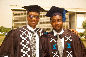 Lawyer Stephen Asante Bekoe and his son Paa Kwasi Adom Asante