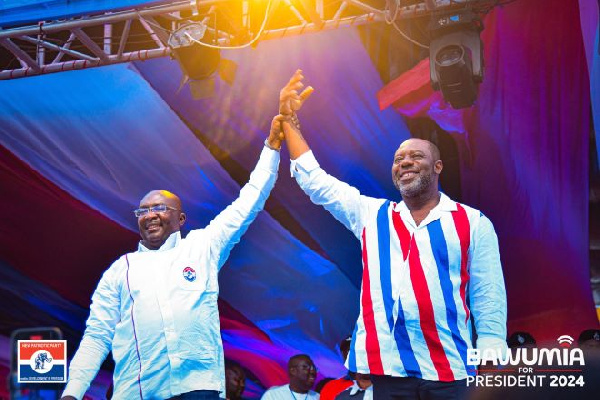 Dr. Mahamudu Bawumia and Dr. Mathew Opoku Prempeh