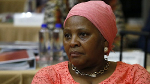 Newly elected speaker of South Africa's parliament, Nosiviwe Mapisa-Nqakula