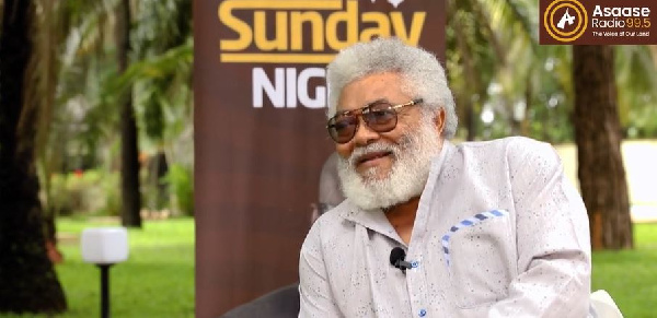 Former President Jerry John Rawlings