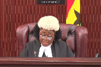 Gertrude Sackey Torkornoo, the Chief Justice of the Supreme Court of Ghana