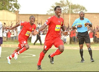 Rashid Sumaila whiles playing for Asante Kotoko in 2012/2013 Season.