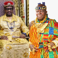 Eze Dr. Amb. Chukwudi Ihenetu and Nana Otumfou Osei Tutu II