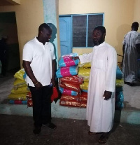 Emmanuel Armah-Kofi Buah donates annually to help the Muslim commnunity