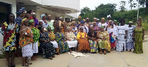 A photo of Queenmothers who participated in the workshop