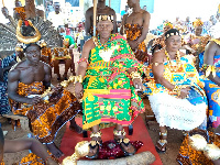 Nana Kwadwo Nyarko III, Paramount Chief of Prang in the Pru West District of Bono East Region