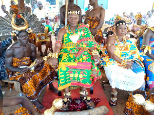 Nana Kwadwo Nyarko III, Paramount Chief of Prang in the Pru West District of Bono East Region