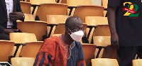 Asiedu Nketia in Parliament's public gallery