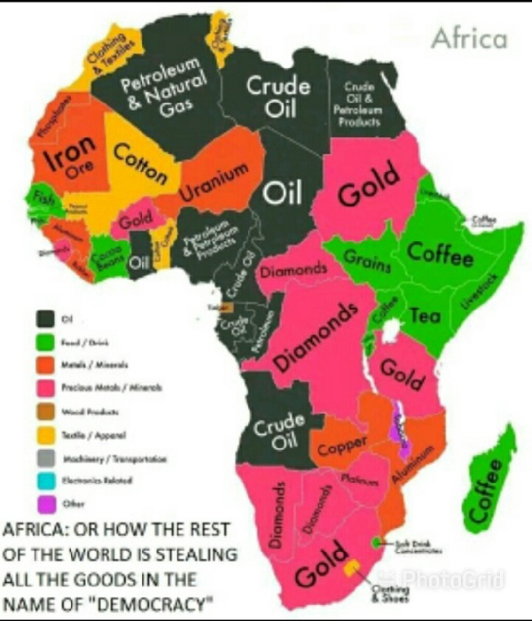 The wealth of Africa is undoubtedly, the largest across the globe