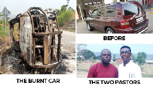 Burnt Car.