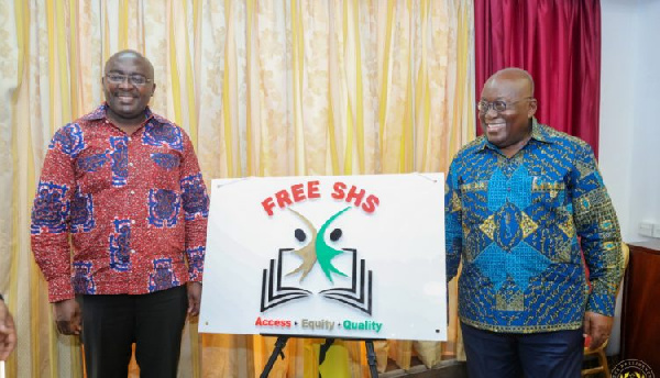 Vice president, Dr. Bawumia and President Akufo-Addo