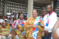 Mrs Akufo-Addo addressing the traditional leaders