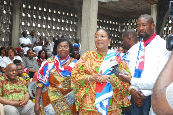 Mrs Akufo-Addo addressing the traditional leaders