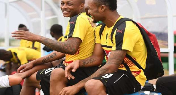 The Ayew brothers were dropped by Kwesi Appiah for the Kenya game