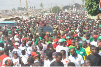 The NDC held a unity walk last weekend in Cape Coast