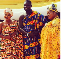 Nana Ama Mcbrown, Bill Asamoah and Mercy Asiedu