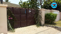 Christians in Accra have decorated their homes with palm fronds