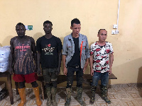 The 4 arrested suspects