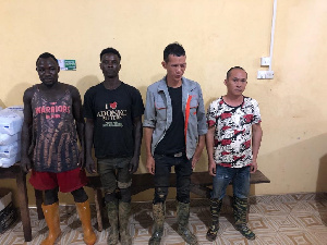 The 4 arrested suspects