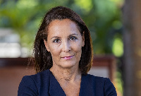 French Ambassador to Ghana, H.E Anne-Sophie Avé