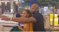 Asafa Powell and his wife Alyshia