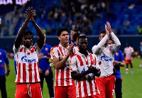 Edmund Addo has debuted for Red Star Belgrade