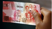 File photo of Cedi notes