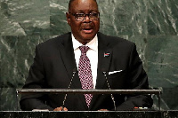 Malawi's President, Lazarus Chakwera