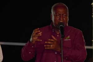 John Dramani Mahama, flagbearer of National Democratic Congress