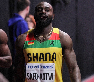 Ghanaian athlete, Sean Safo-Antwi